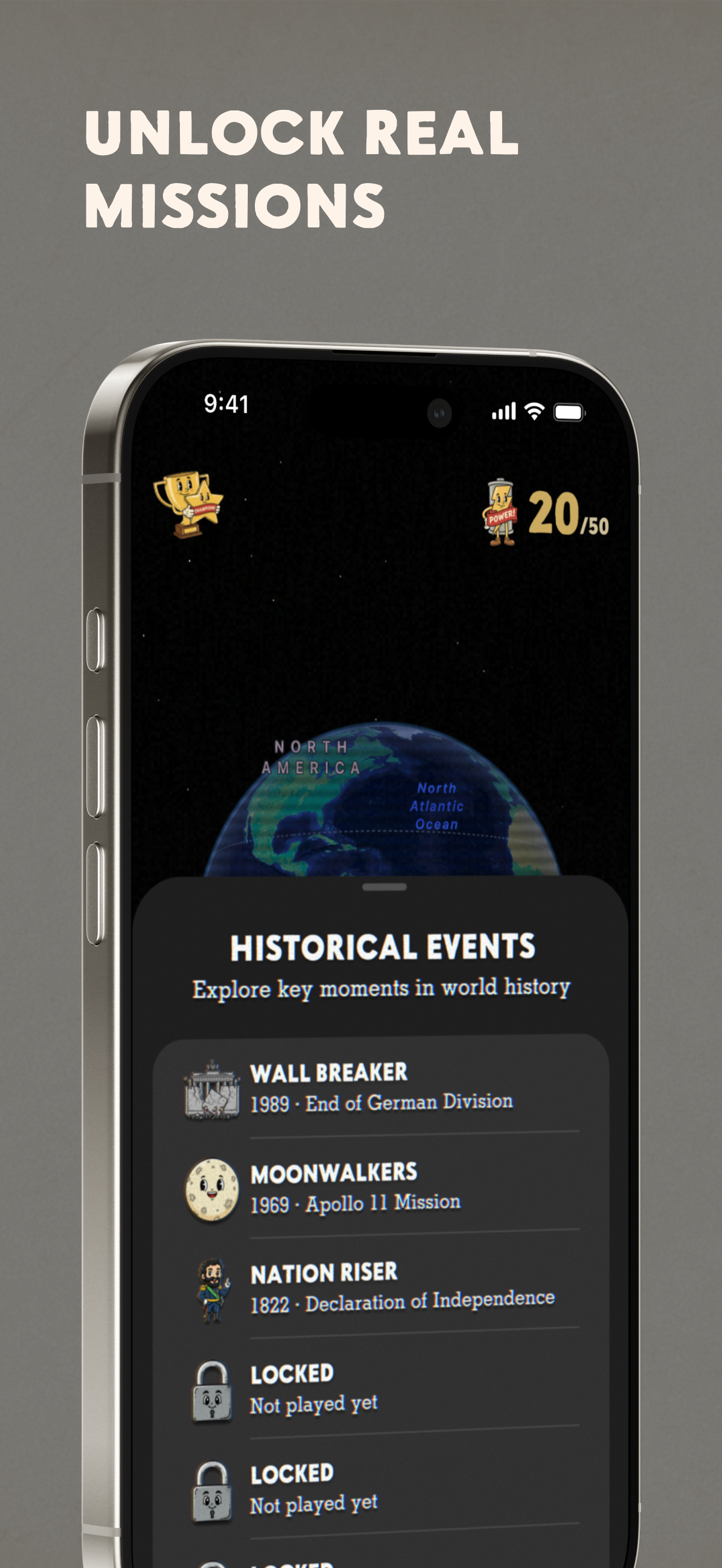 Unlock Missions